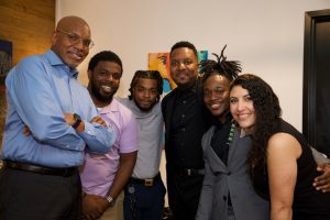 CCC executive director poses with members of her mentorship team
