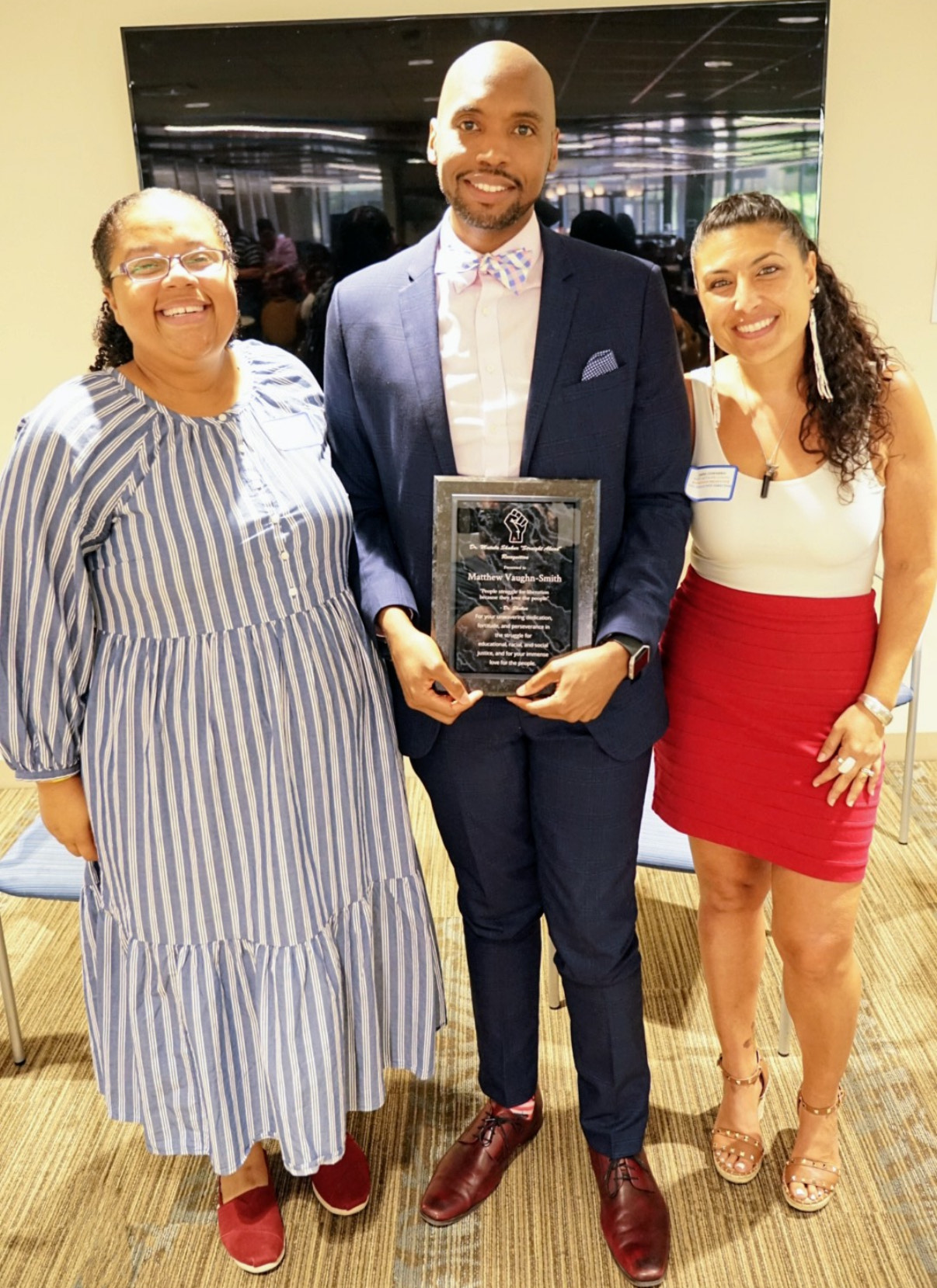 photo of Jessica Nicols, Matthew Vaughn Smith and Erika Chavarria